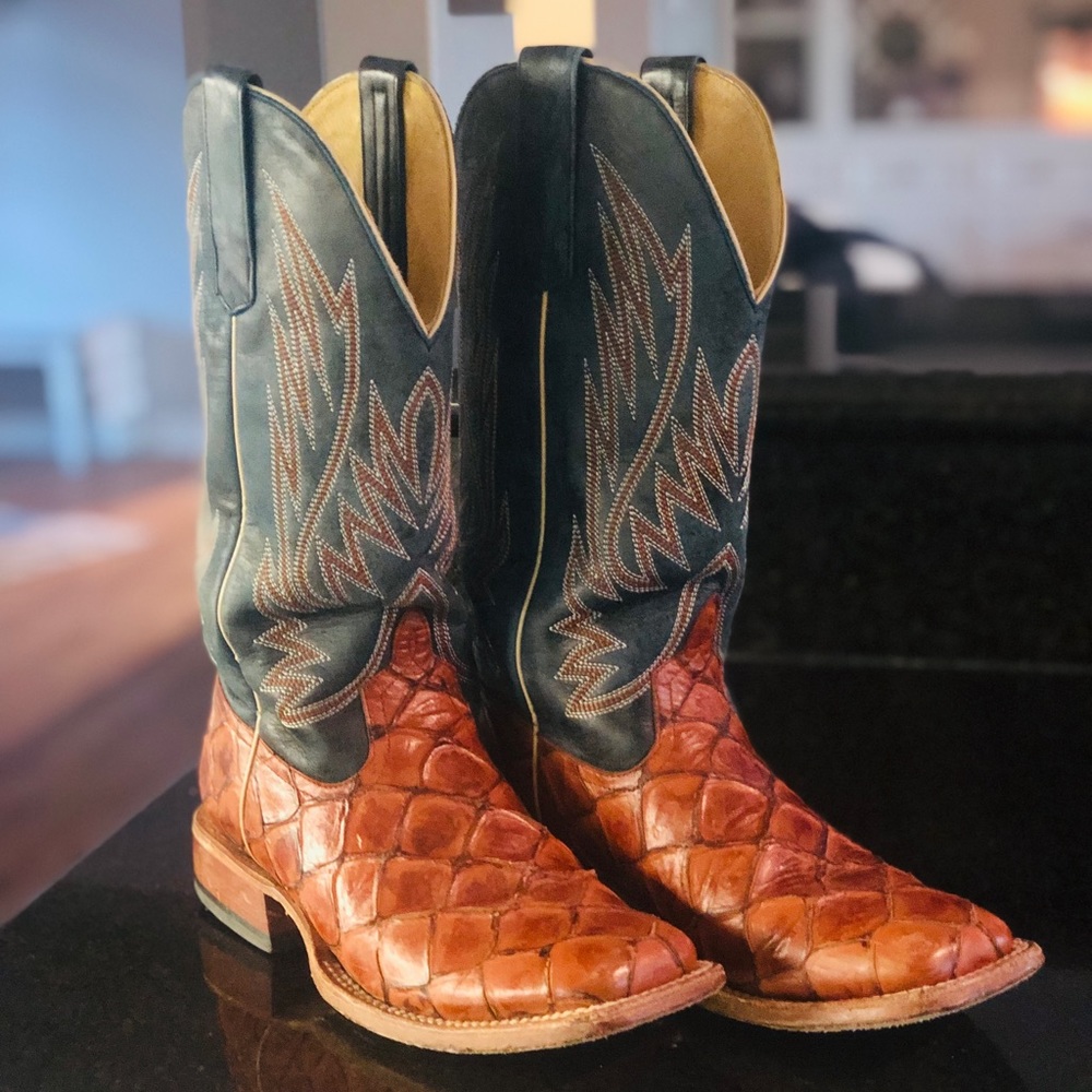 Kids size 6 Anderson Bean cognac boots.